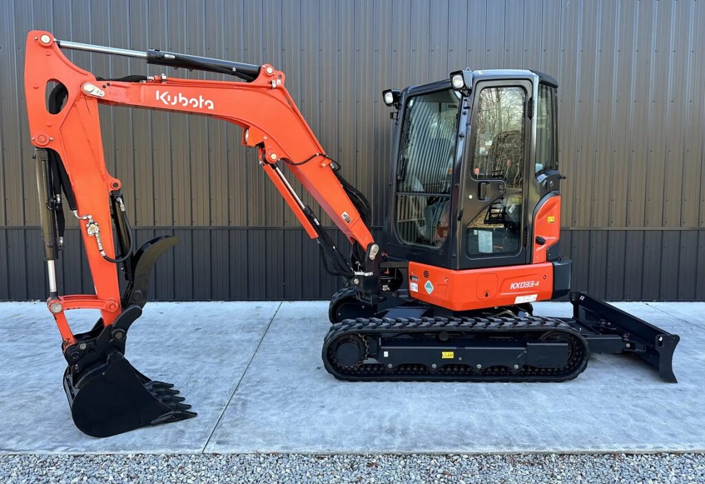 2021 Kubota KX033-4 Mini Excavator